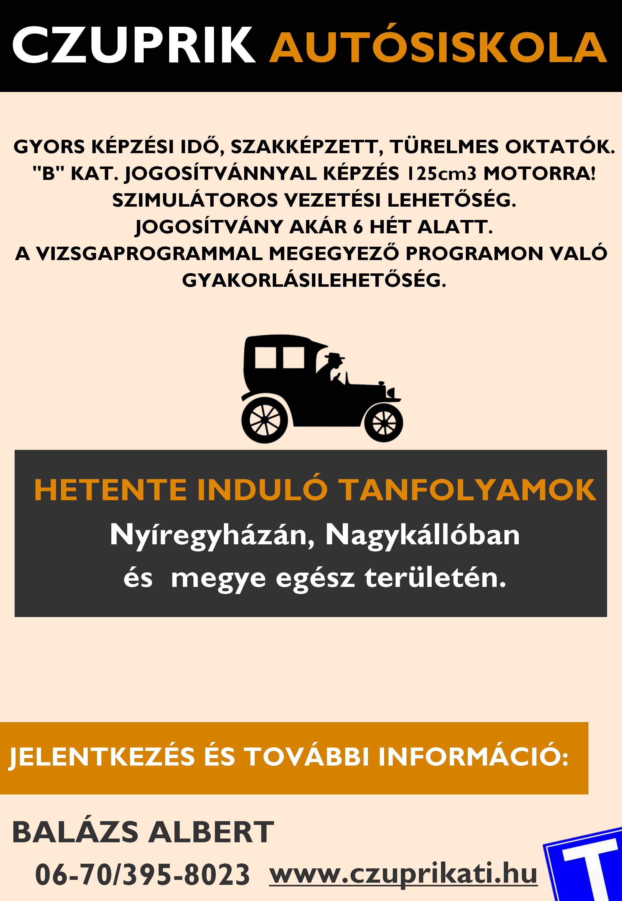 Czuprik Autósiskola